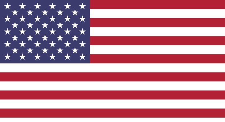 American flag pin
